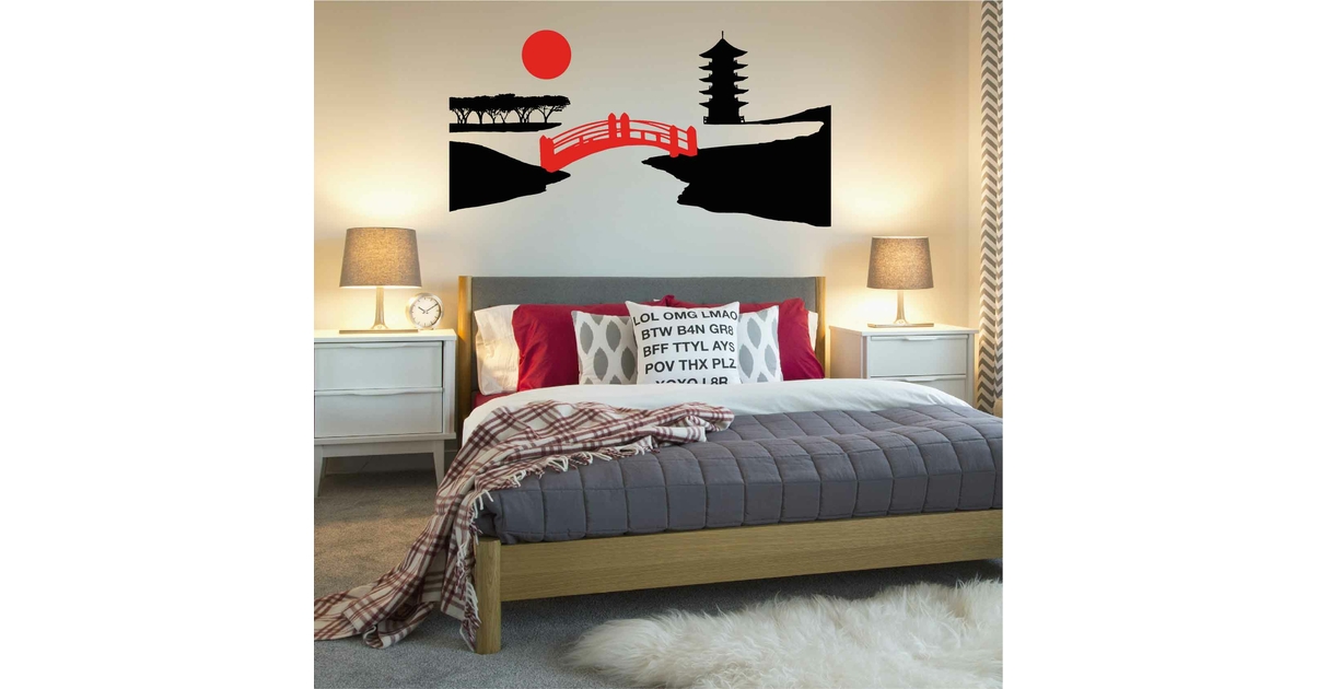 Stickers Mural Japonais Autocollant muraux et deco